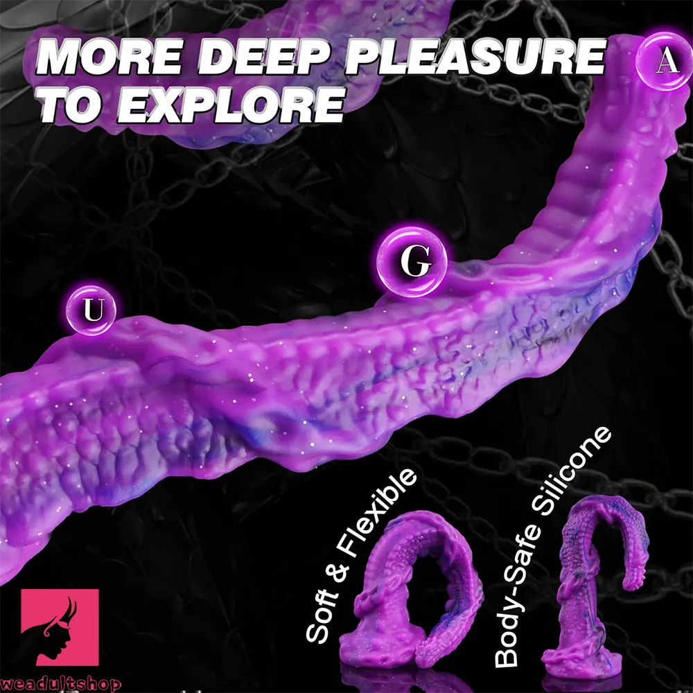 19.68in Unique Monster Dragon Big Long Dildo For Anal Sex Masturbation