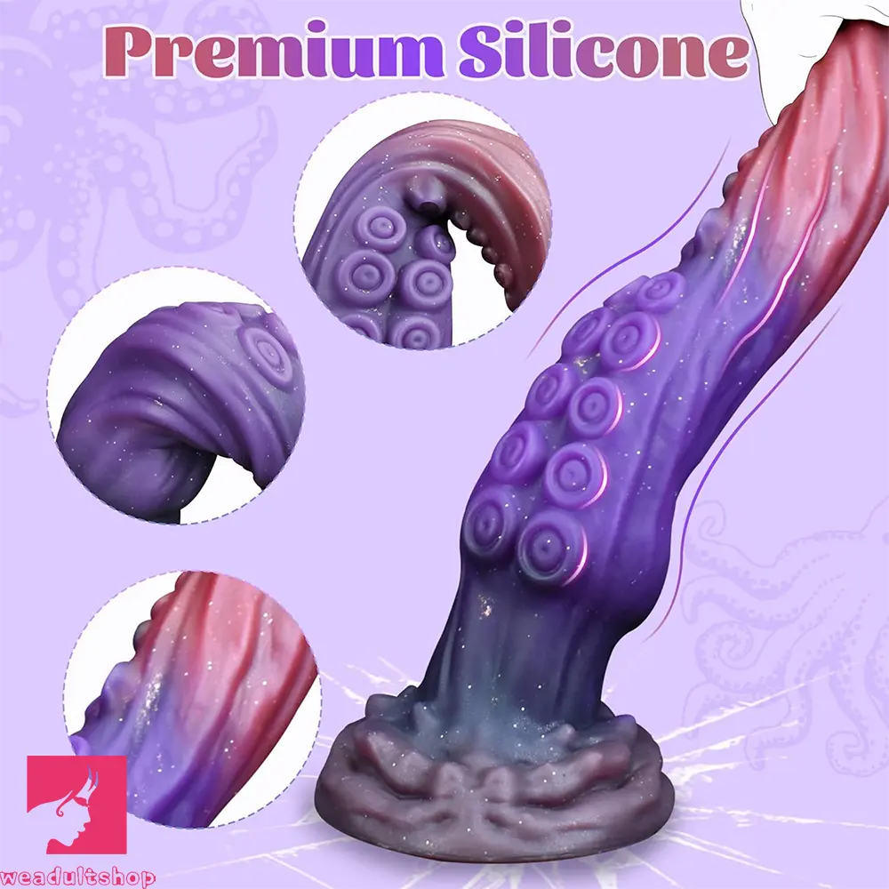 10in Tentacle Odd Silicone Soft Large Dildo Male Penis Masturbator Toy