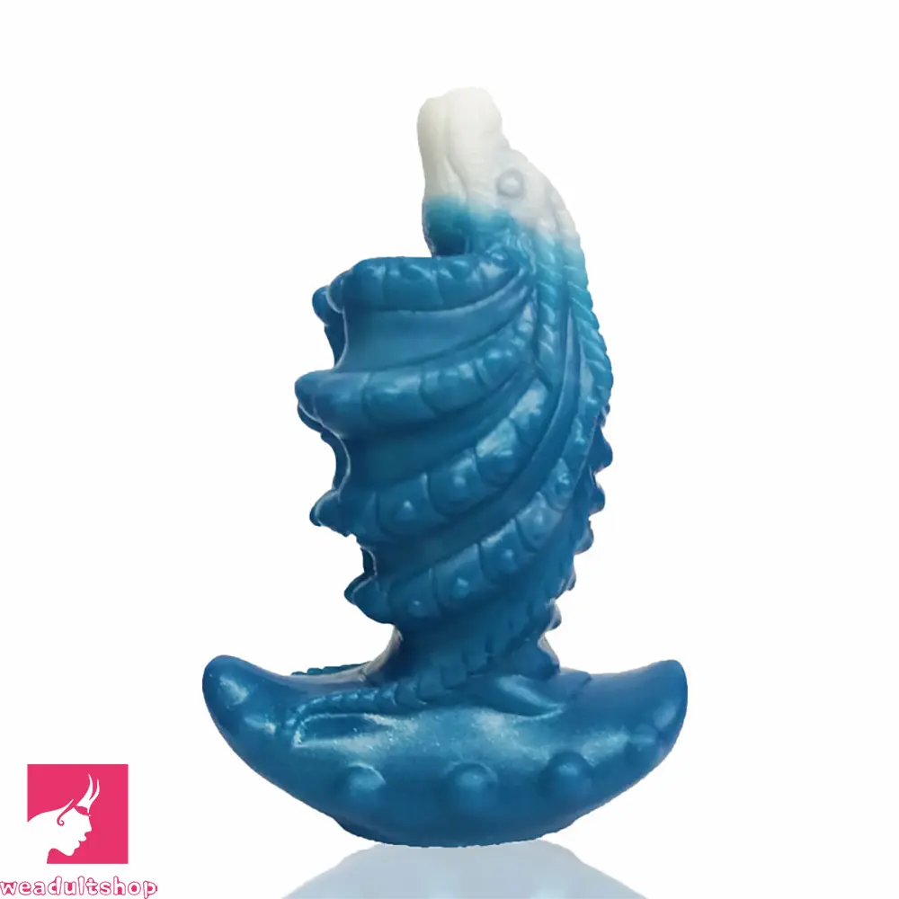 4.53in Small Fish Design Spiral Fantasy Dildo For Clit G-Spot Pleasure