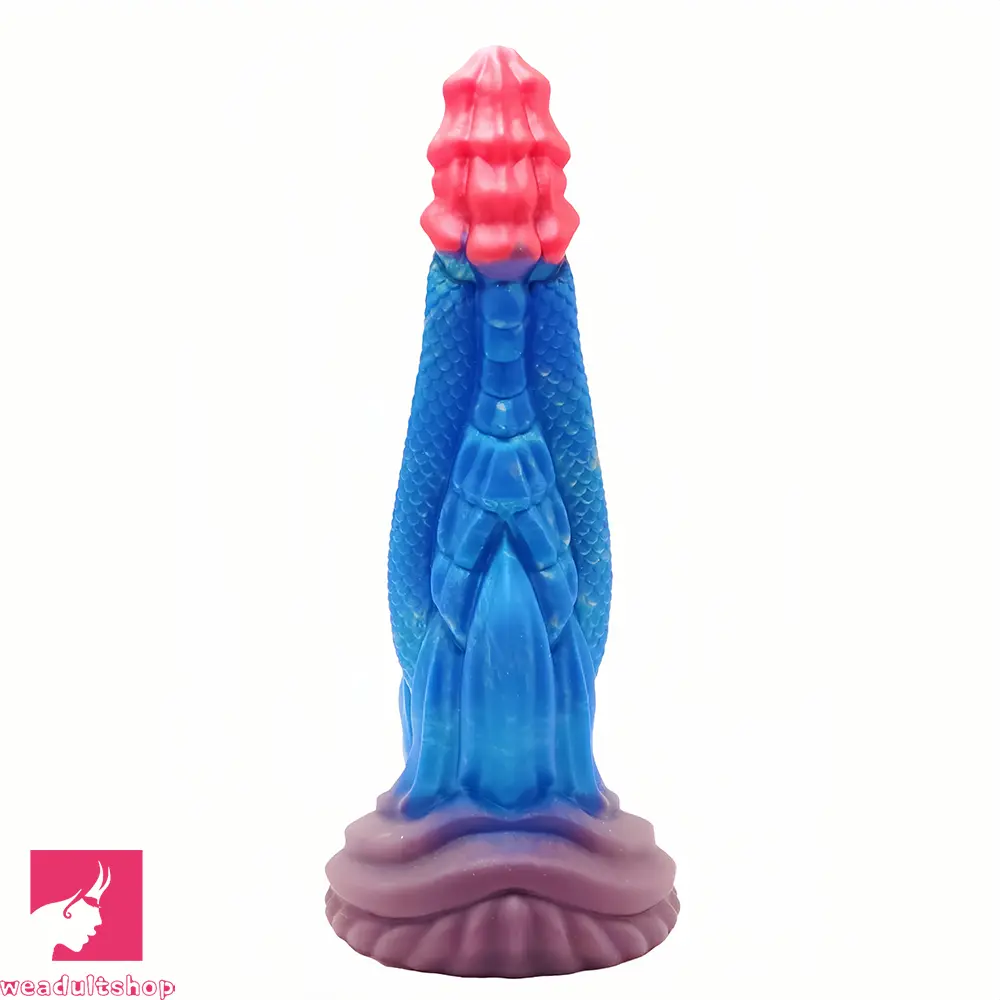 8.86in Dragon Creature Big Cock Silicone Dildo Pleasure Cock Love Toy