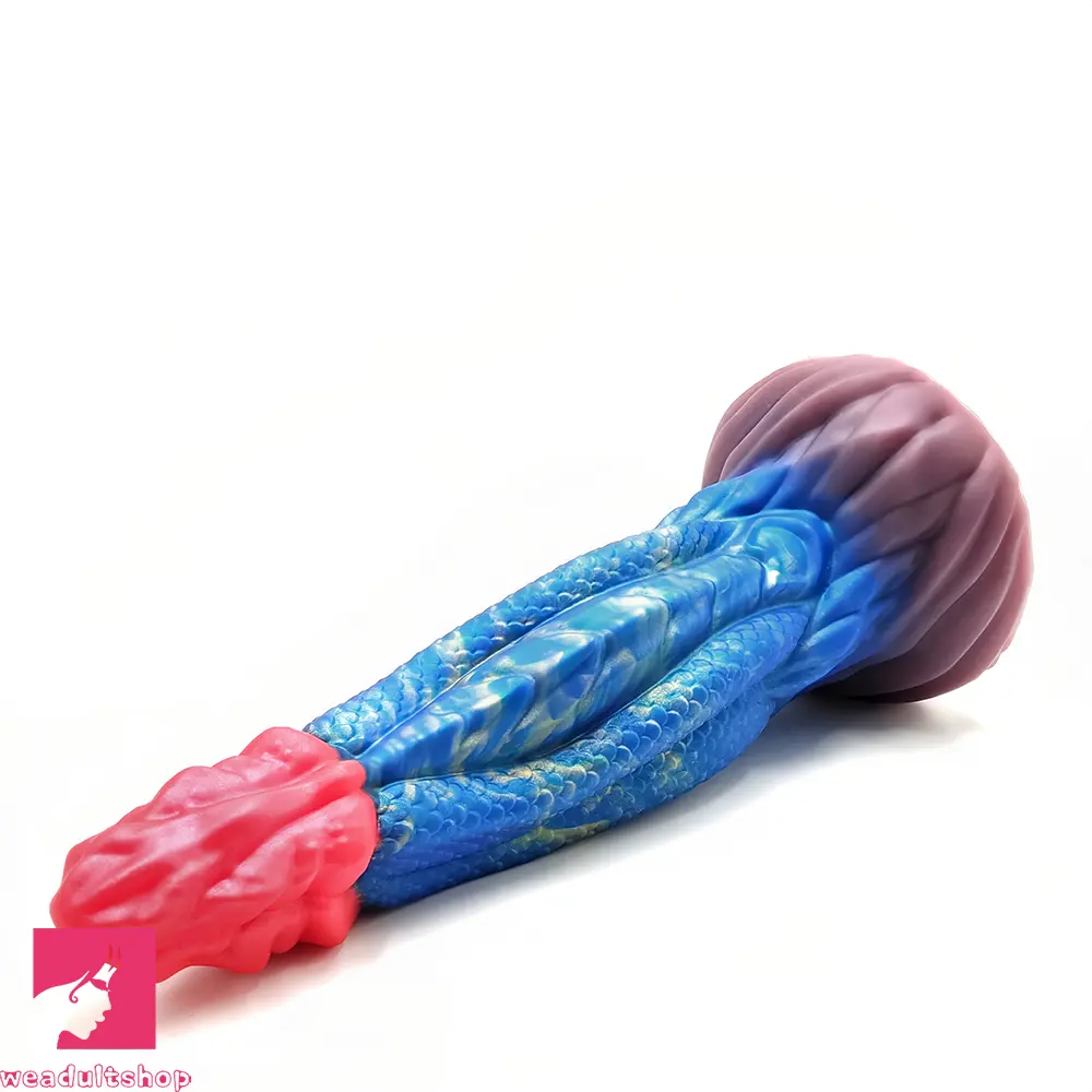 8.86in Dragon Creature Big Cock Silicone Dildo Pleasure Cock Love Toy