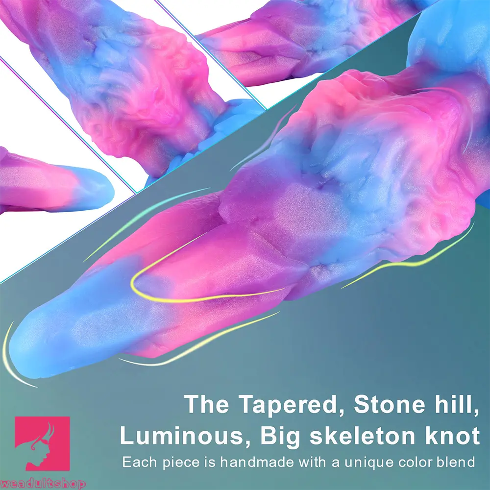 7.87in 14.37in Fantasy Monster Huge Dildo Sex Masturbator Female Cock