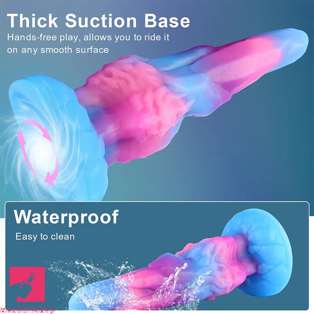 7.87in 14.37in Fantasy Monster Huge Dildo Sex Masturbator Female Cock