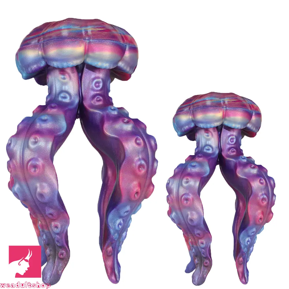 5.82in 7.87in Tentacle Dual Heads Silicone Dildo Anal Expansion Sex Cock