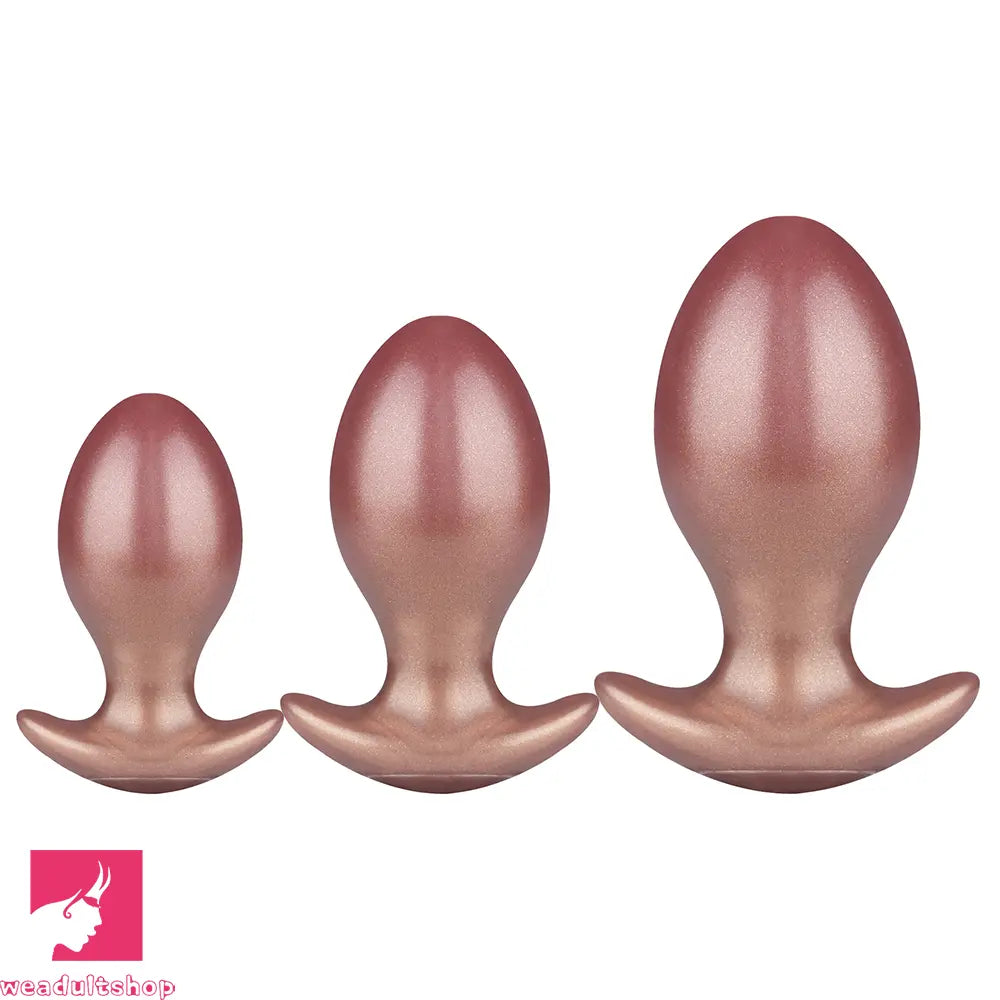 3.74in 4.33in 5.11in Anal Ball Butt Plug Dildo Female Pleasure Penis Sex Toy