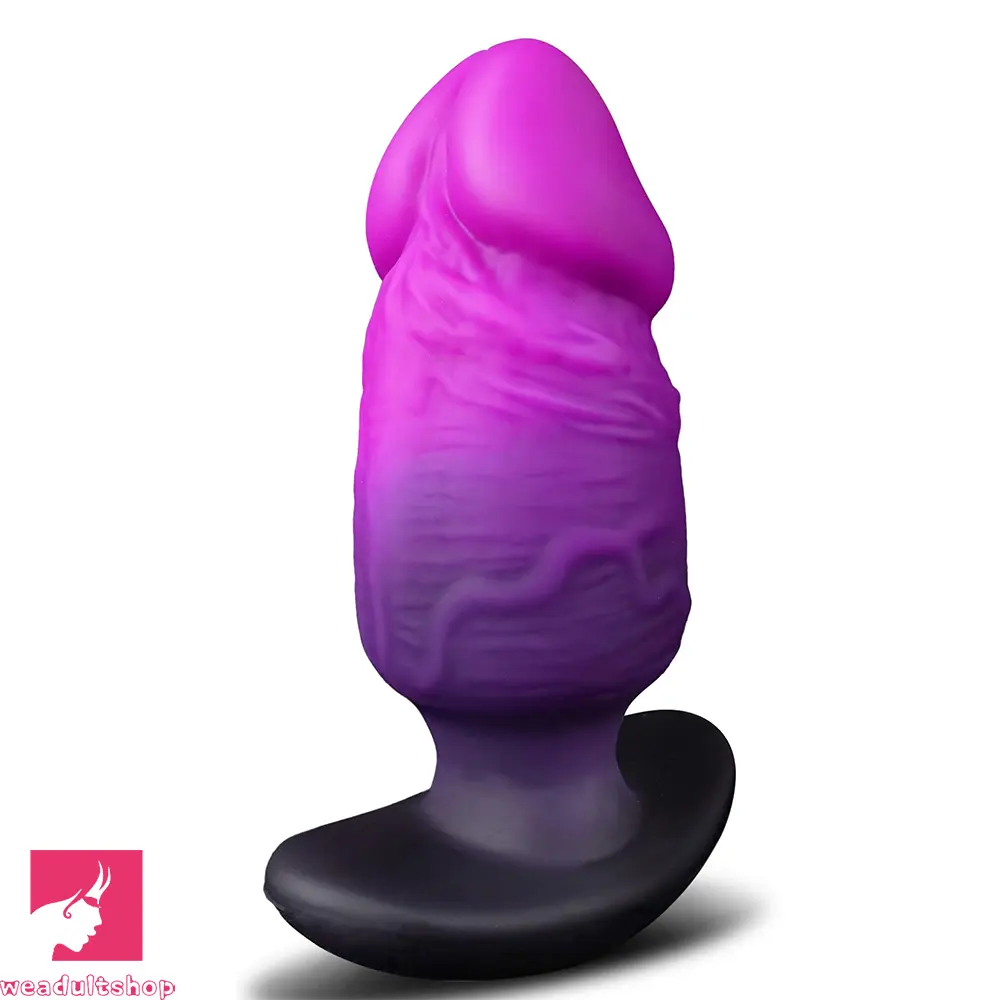 5.8in Silicone Thick Soft Wearable Dildo For Prostate Massage Dilator