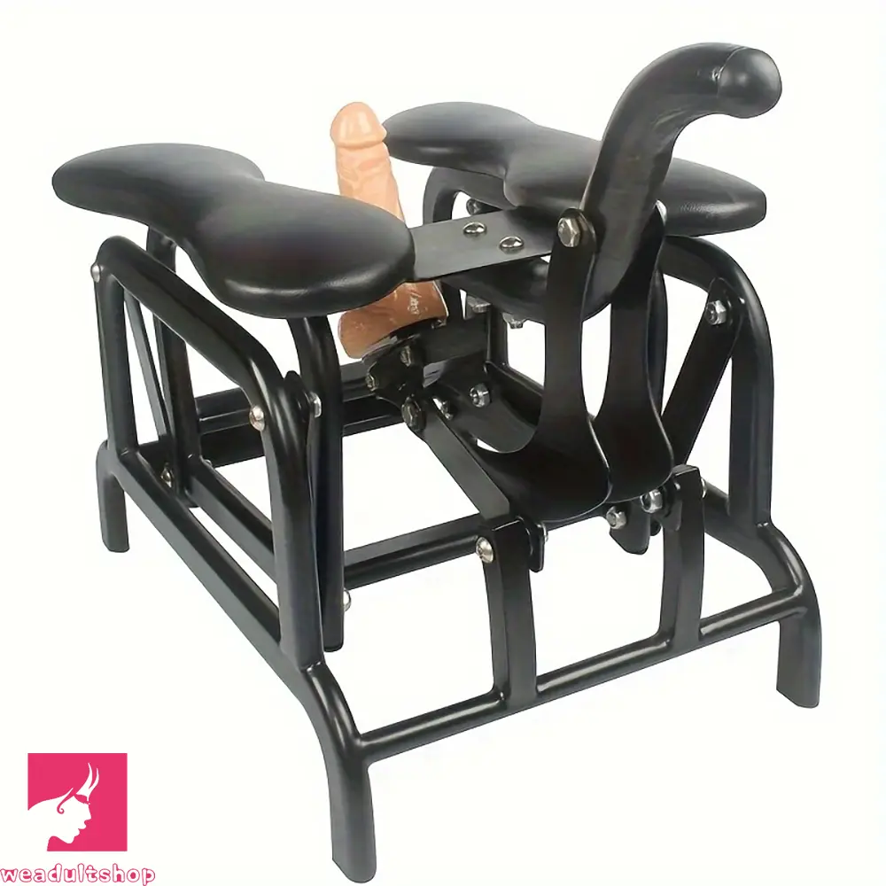 7.87in Telescopic Metal Frame Dildo Chair For Women Men Couples Adults