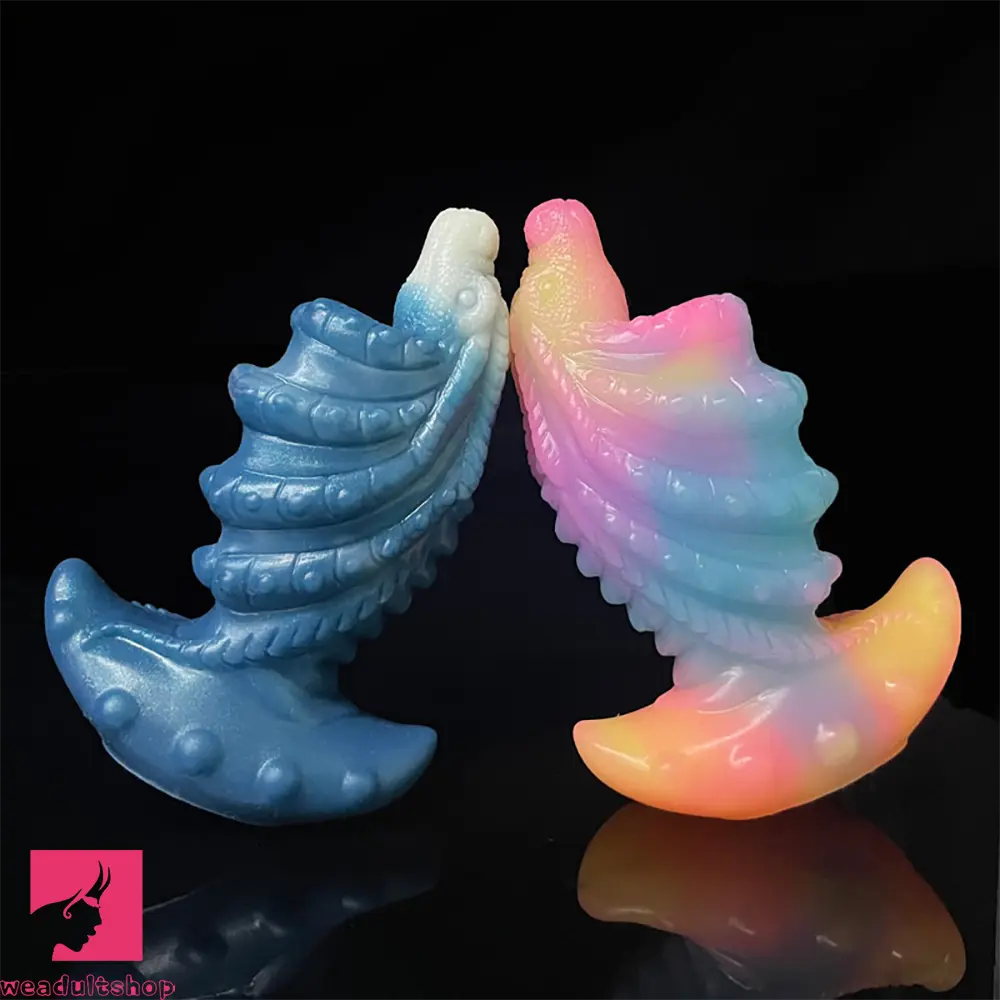 4.53in Small Fish Design Spiral Fantasy Dildo For Clit G-Spot Pleasure
