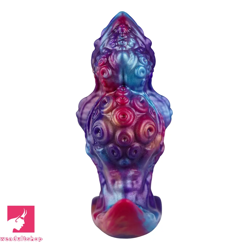 5.9in Fantasy Tentacle Soft Spiked T-shape Base Sharp Head Dildo