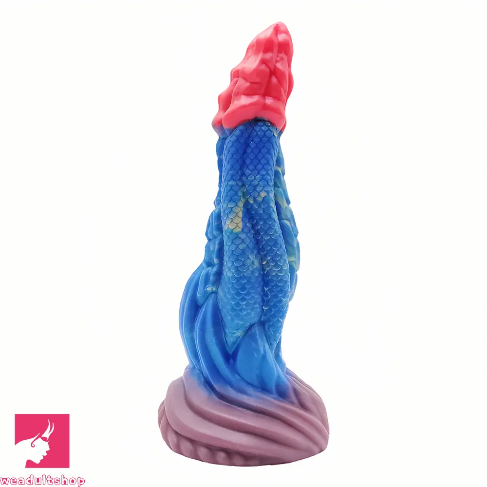 8.86in Dragon Creature Big Cock Silicone Dildo Pleasure Cock Love Toy