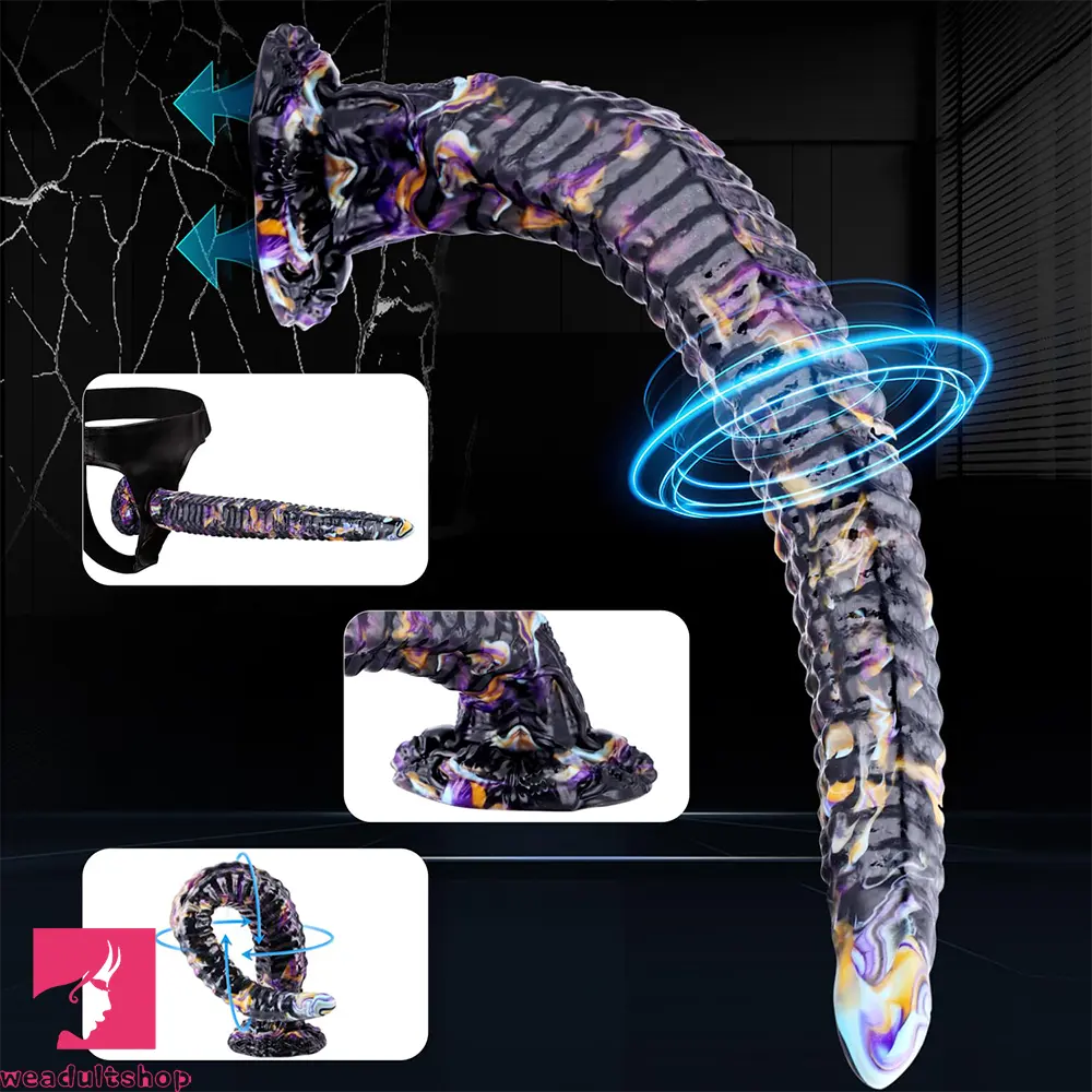18.22in Fantasy Dragon Odd Silicone Big Long Monster Dildo For Touch