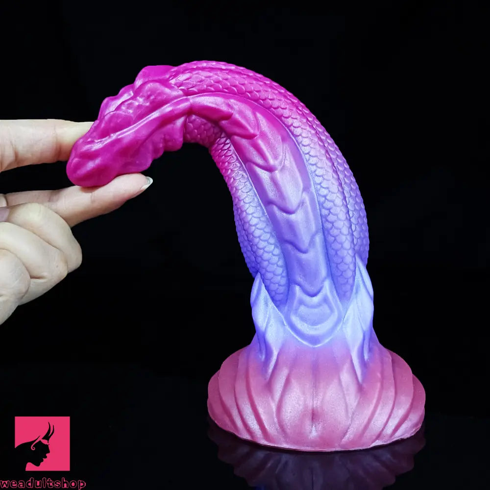 8.86in Dragon Creature Big Cock Silicone Dildo Pleasure Cock Love Toy