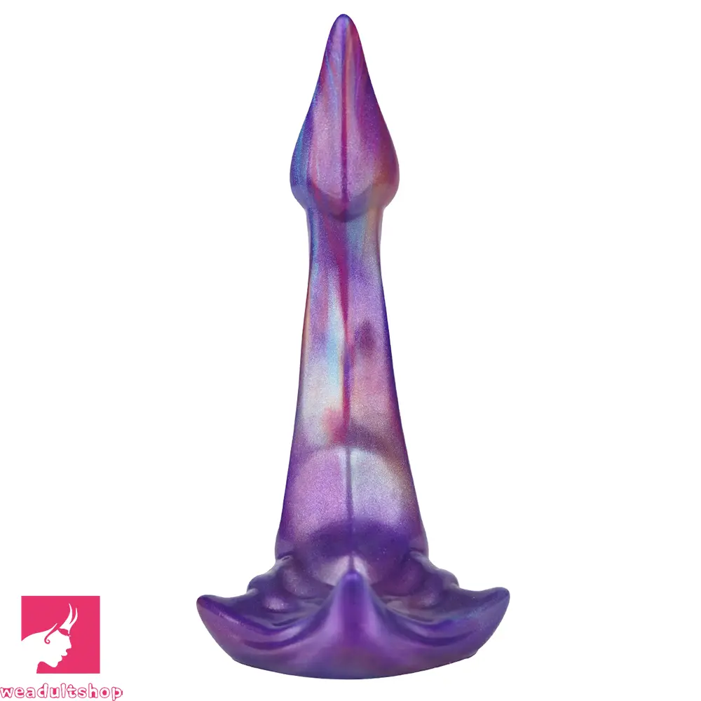 8.26in Monster Big Silicone Dildo Suction Cup Base For Hands-Free Sex