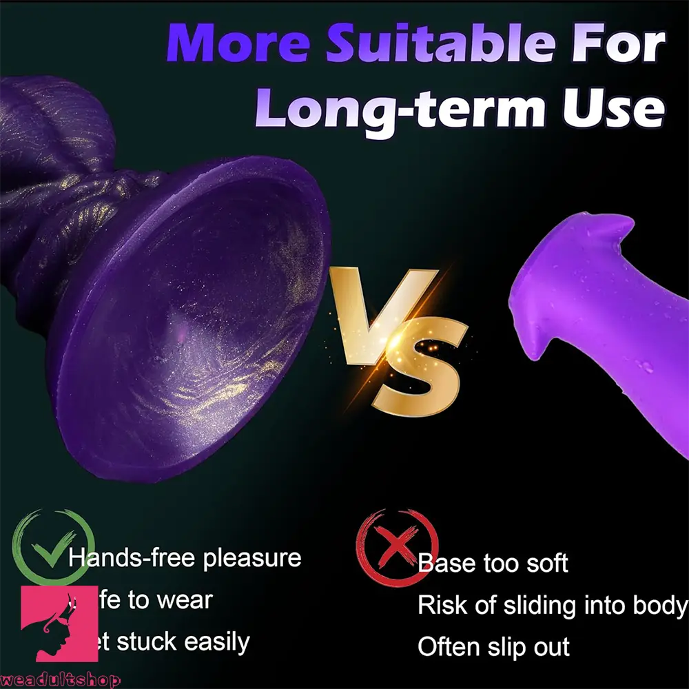 6.69in Knot Silicone Soft Fantasy Monster Dildo Simulation Cock Sex Toy