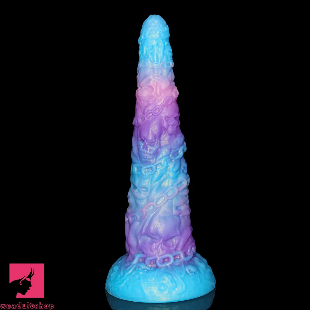 15.43in Huge Fantasy Monster Skeleton Wave Ridge Dildo Feeling Sex Toy