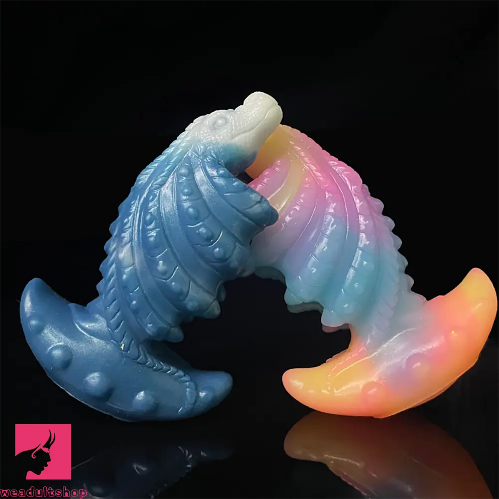 4.53in Small Fish Design Spiral Fantasy Dildo For Clit G-Spot Pleasure