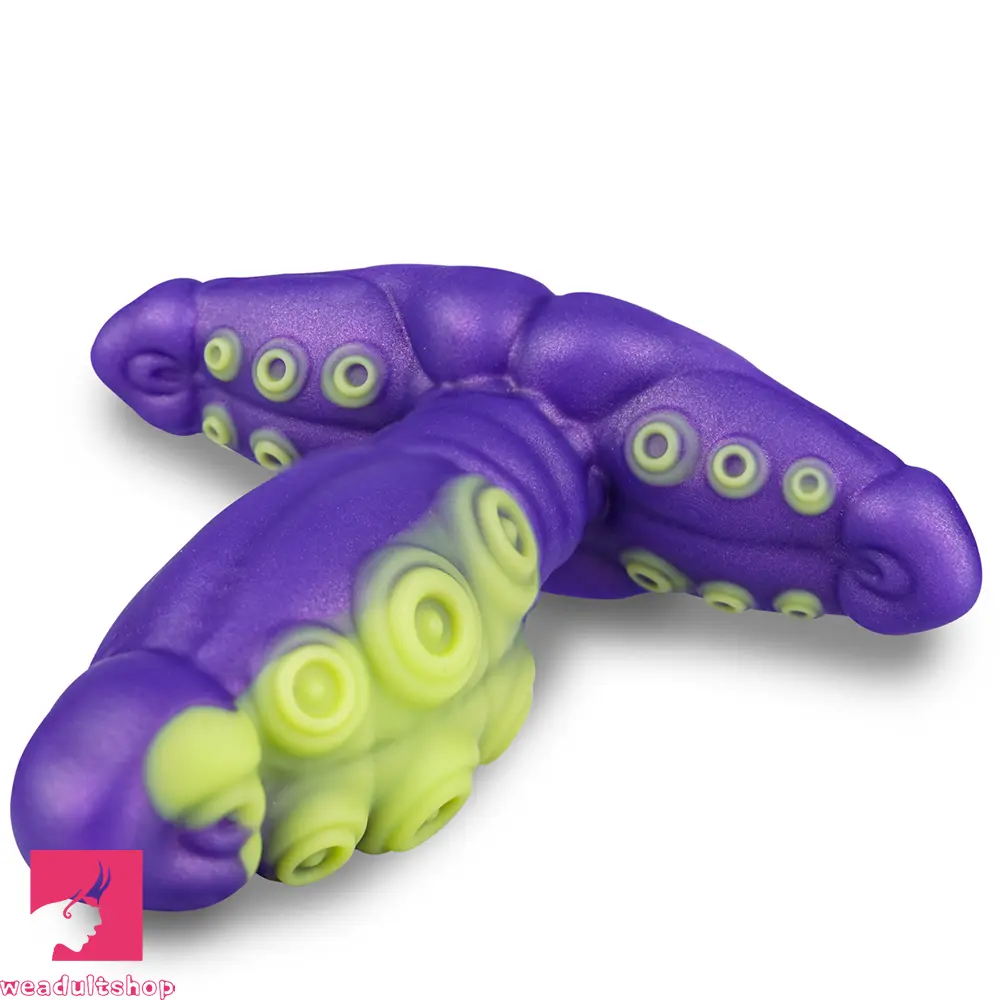 6.29in Tentacle Fantasy Creature Silicone Soft Dildo Vestibular Dilator