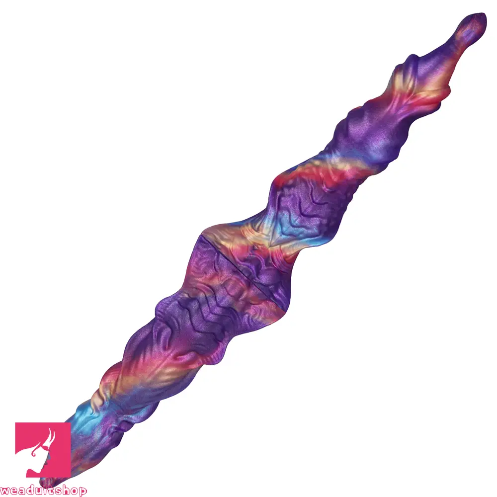 15.74in Dual Heads Monster Knots Huge Long Dildo For Anal Penis Cock