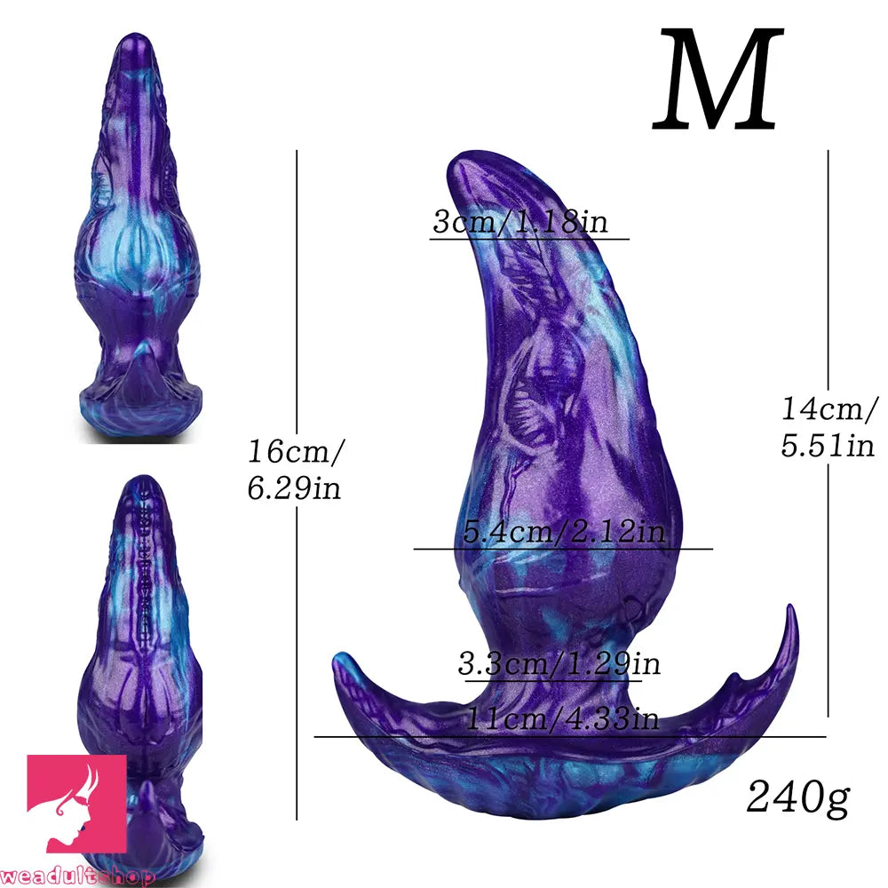 5.11in 6.29in 7.48in 8.66in Monster Fantasy Silicone Dildo For Starter Sex