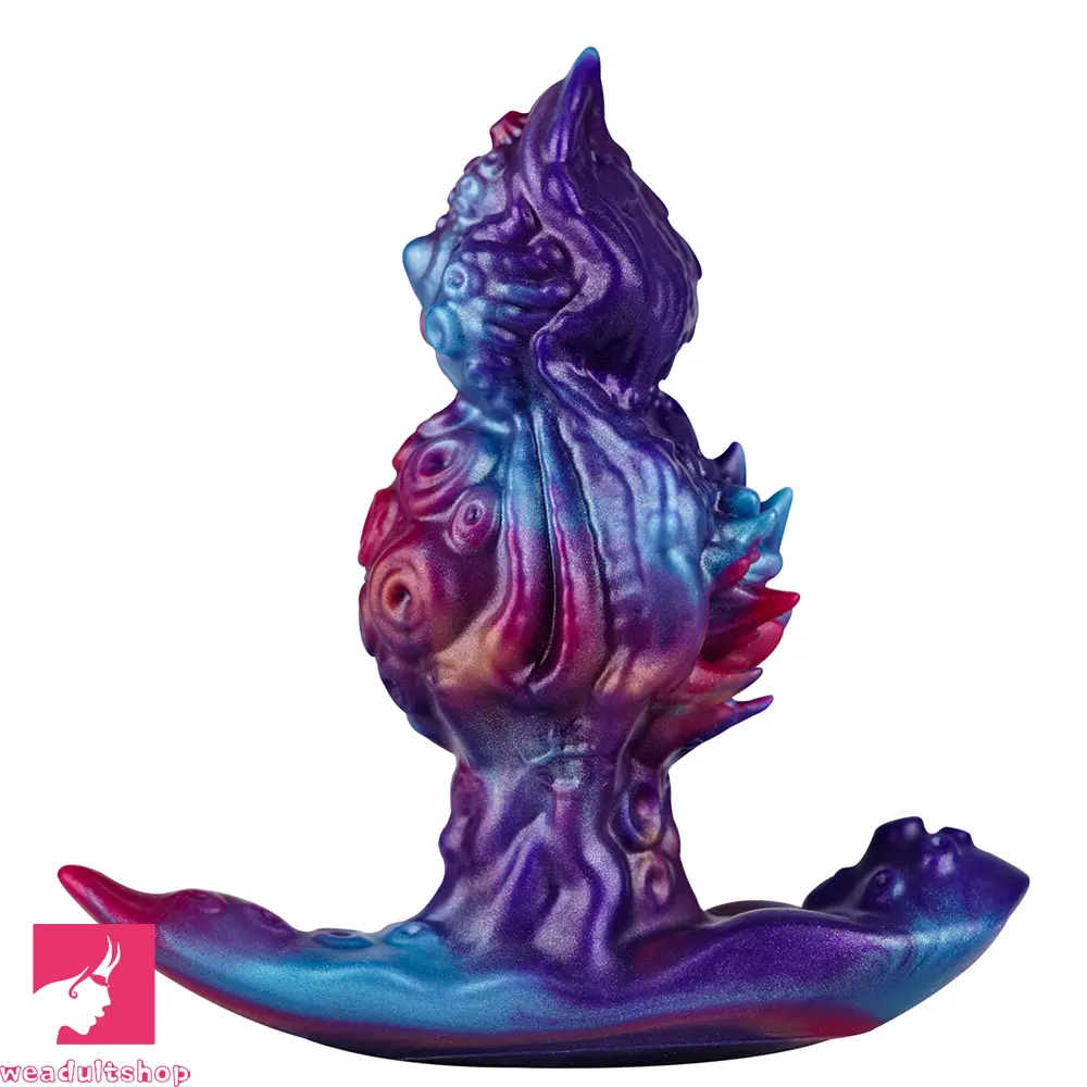 5.9in Fantasy Tentacle Soft Spiked T-shape Base Sharp Head Dildo