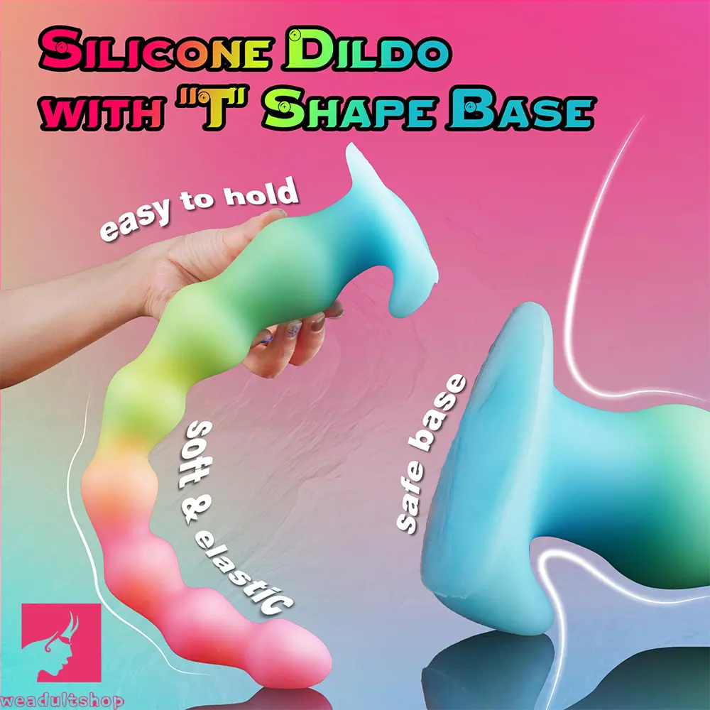 14.17in Long Beads Silicone Soft Luminous Dildo Adult Pleasure Sex Cock