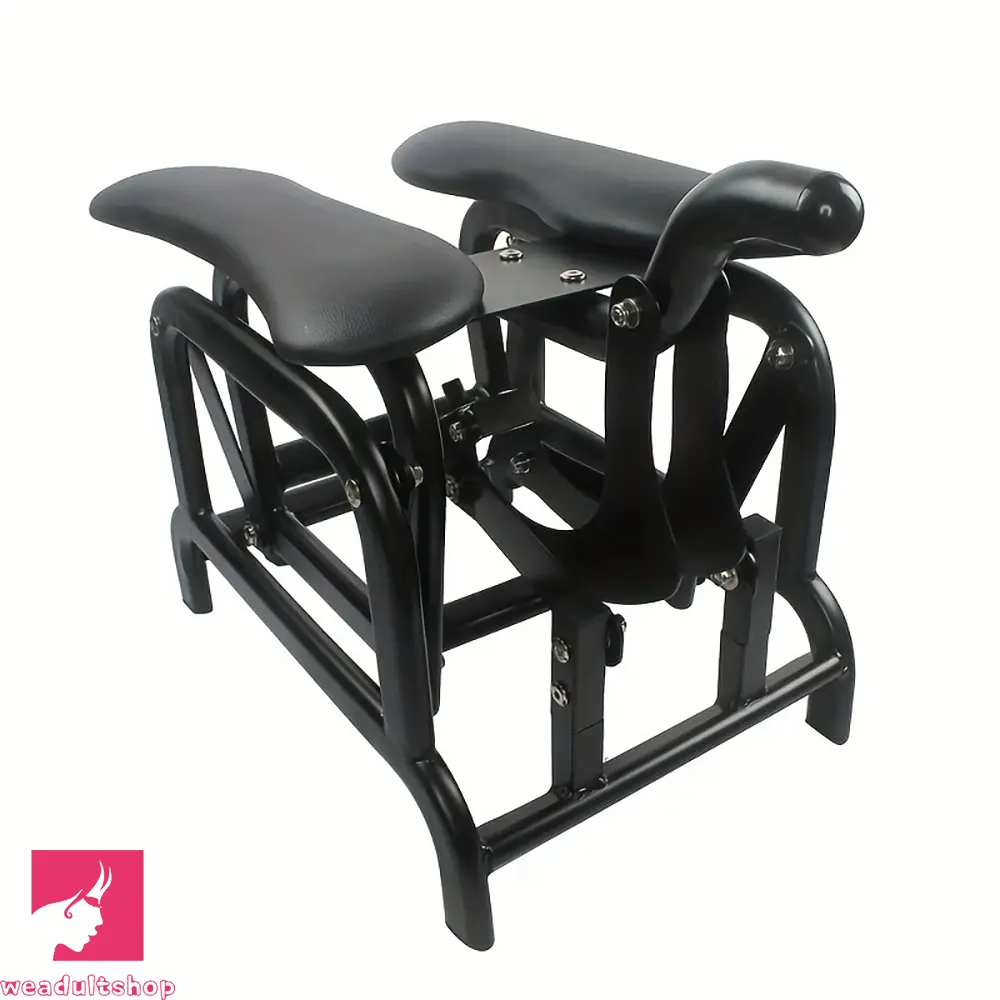 7.87in Telescopic Metal Frame Dildo Chair For Women Men Couples Adults