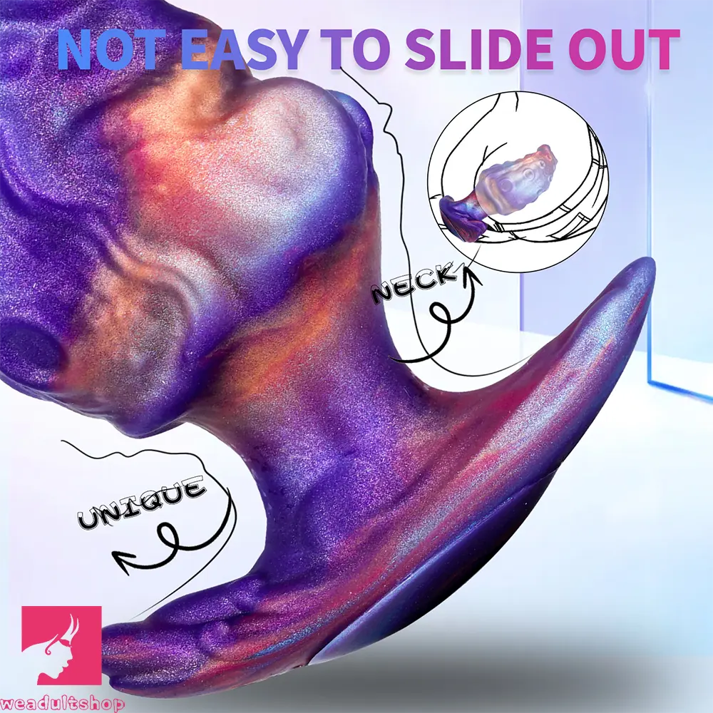 4.92in Tentacle Monster Silicone Soft Dildo Non-Electric Intimate Cock