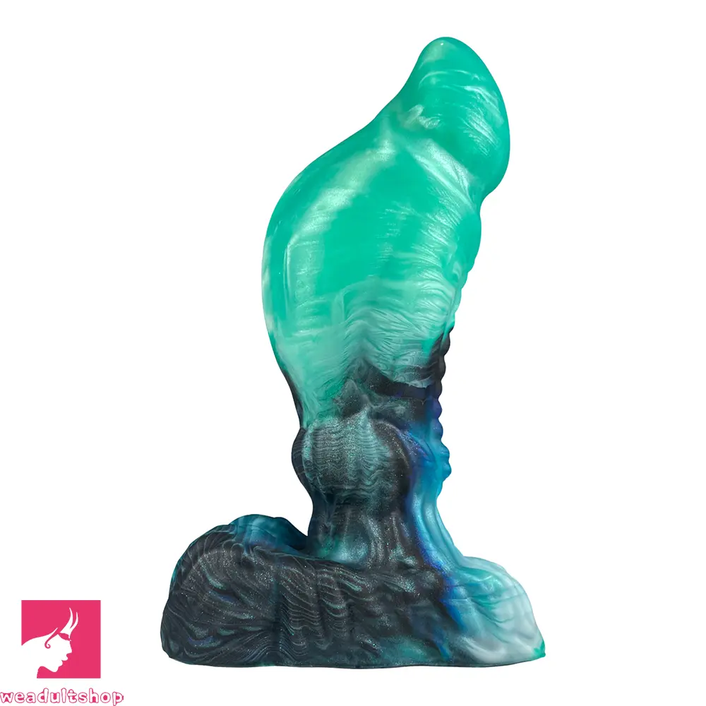 6.49in Fantasy Creature Knot Silicone Dildo with Suction Cup Feeling Toy
