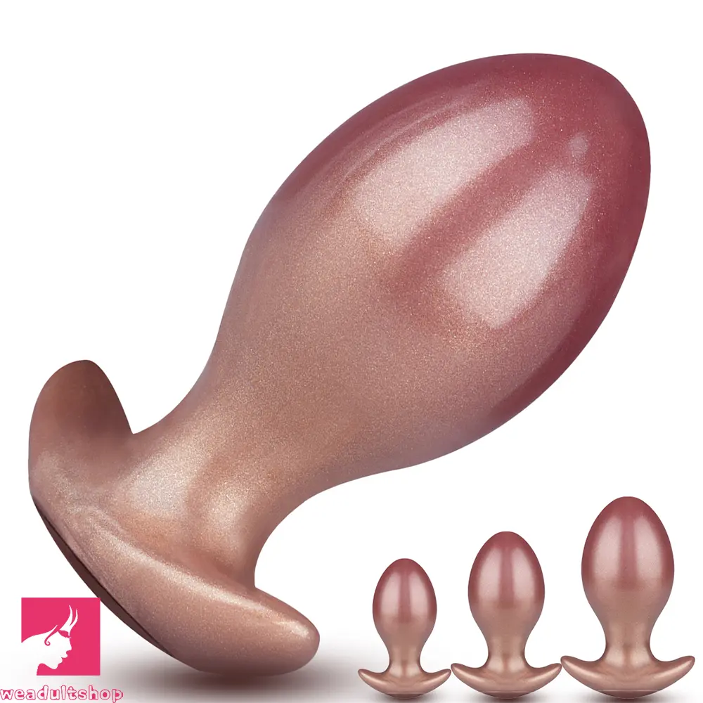 3.74in 4.33in 5.11in Anal Ball Butt Plug Dildo Female Pleasure Penis Sex Toy