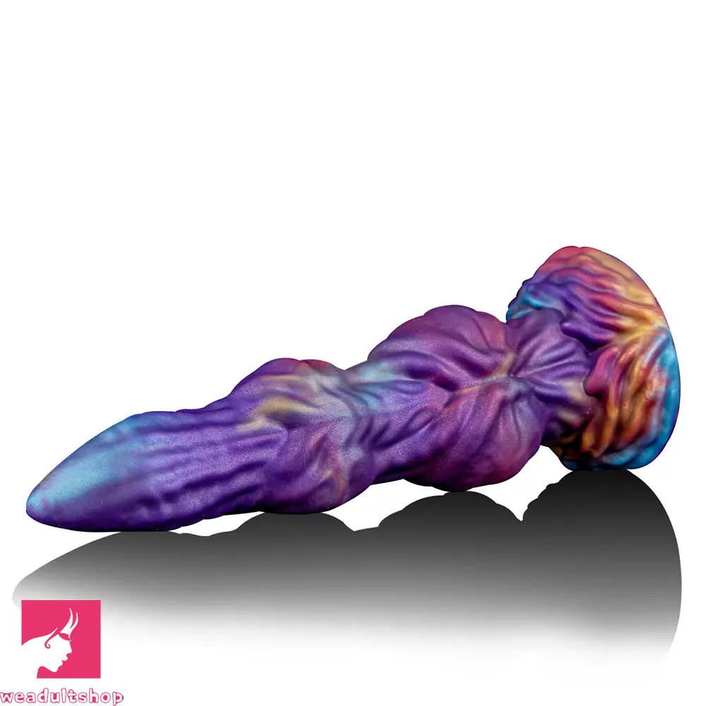 9.05in Monster Knot Silicone Big Dildo Couple Sex Game Texture Feeling