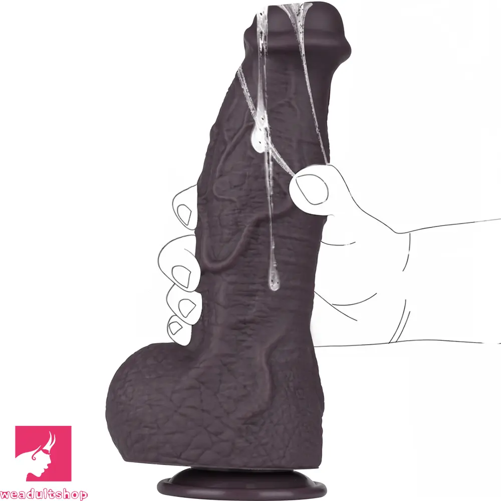 10.62in Silicone Large Soft Dildo Oversized Cock With Realistic Skin Design