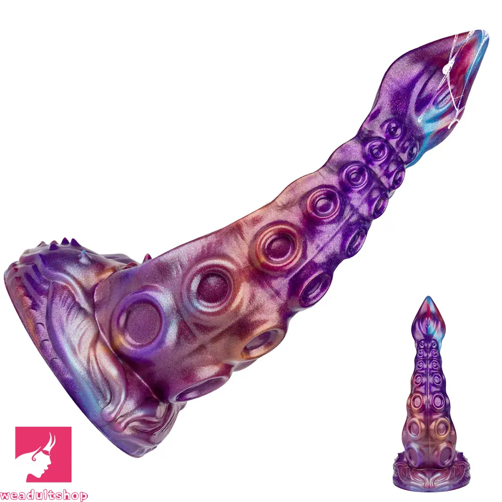 8.46in Monster Tentacle Silicone Soft Dildo Perfect For Beginners Dilator