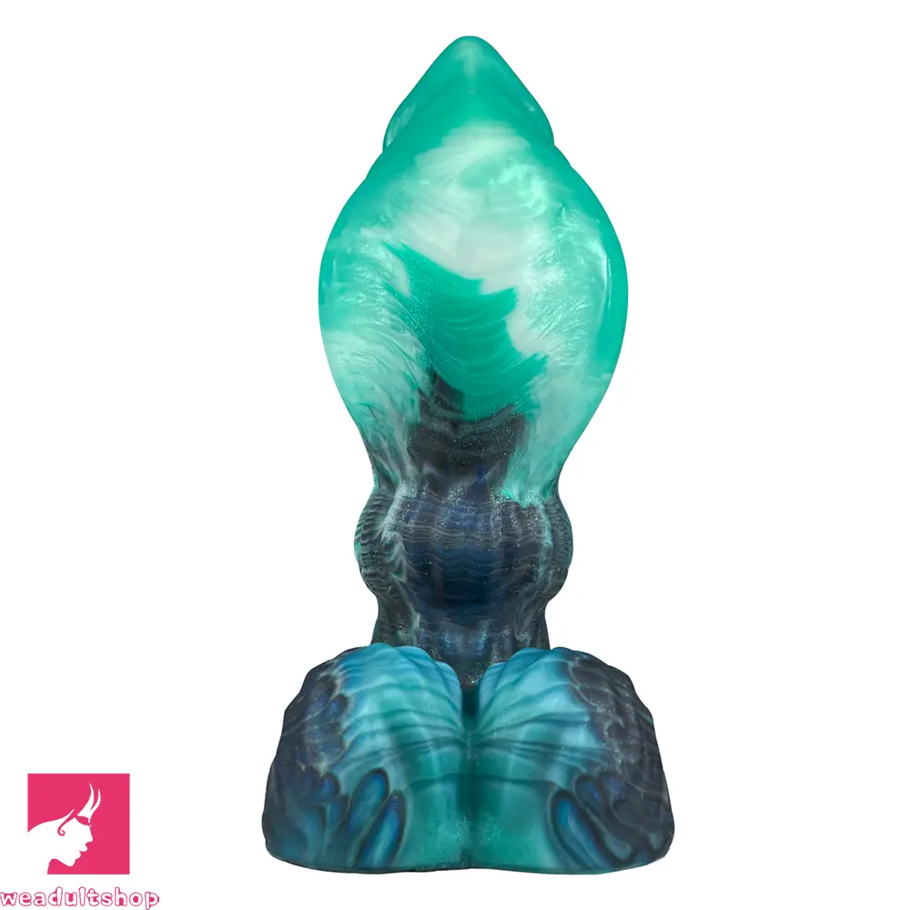 6.49in Fantasy Creature Knot Silicone Dildo with Suction Cup Feeling Toy