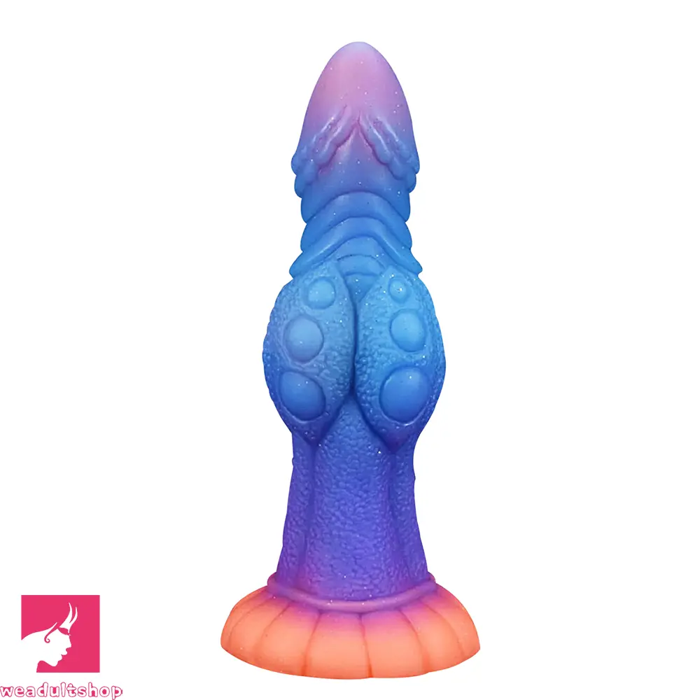 8.43in Monster Knot Silicone Soft Big Dildo Fantasy Odd Cock Love Cock
