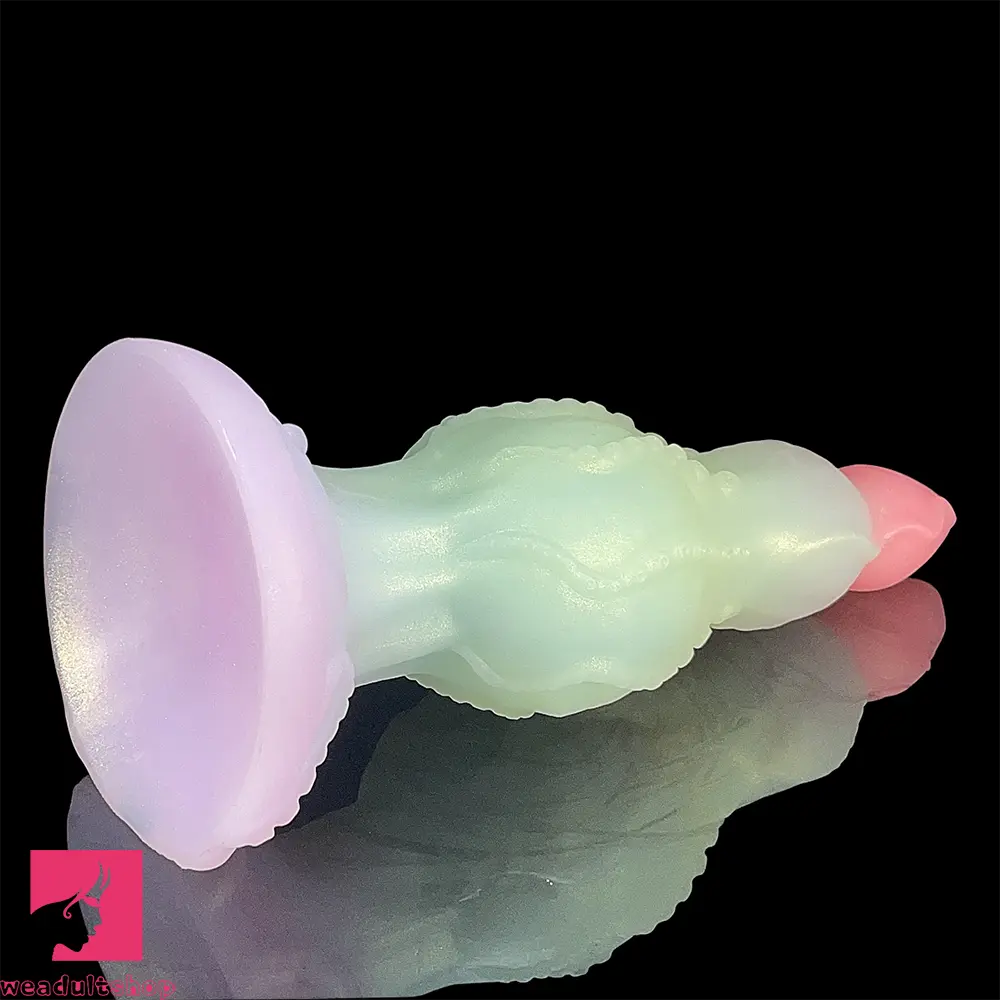 9.05in Tentacle Tapered End Silicone Dildo For Hands-free Adult Toy