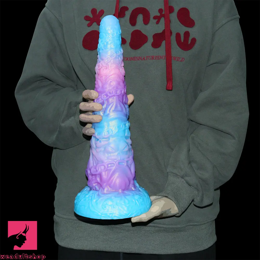 15.43in Huge Fantasy Monster Skeleton Wave Ridge Dildo Feeling Sex Toy
