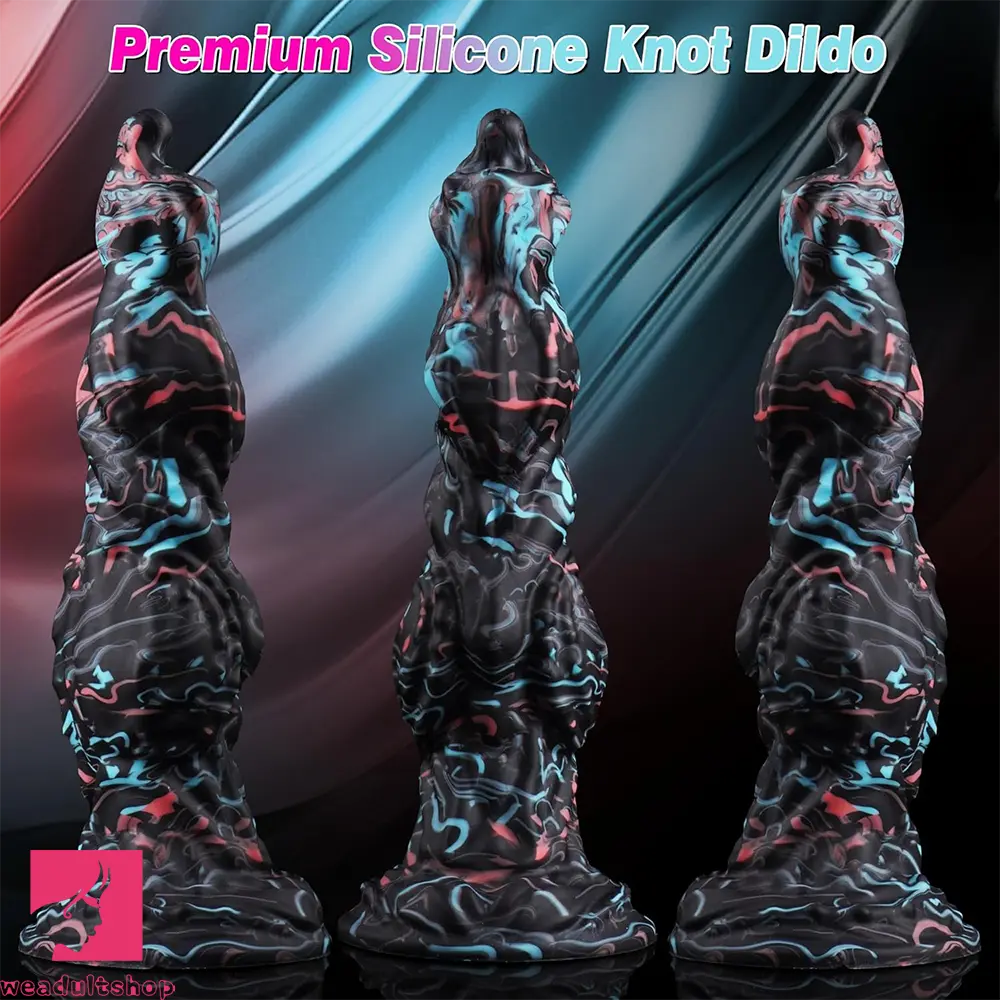 8.5in Fantasy Monster Knot Silicone Dildo For Vaginal and Anal Playtime