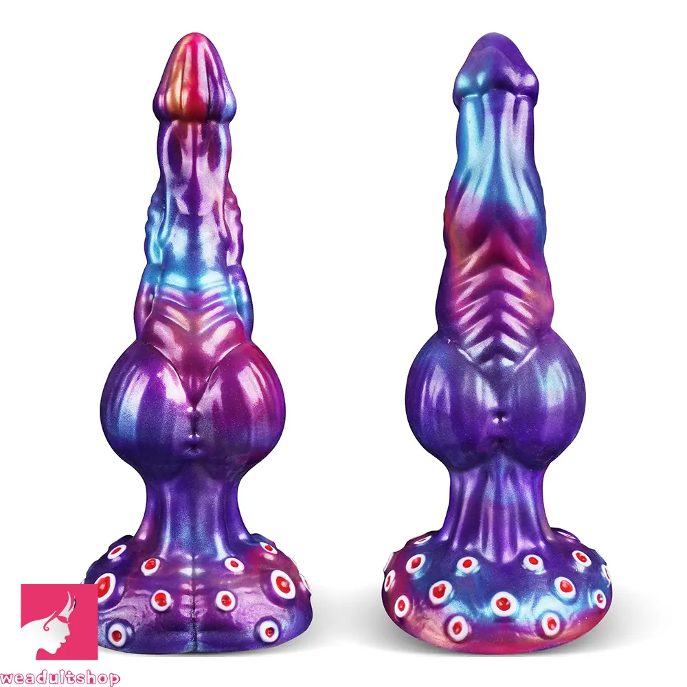 9.25in Jellyfish Seahorse Conch Coral Odd Creature Knot Big Dildo