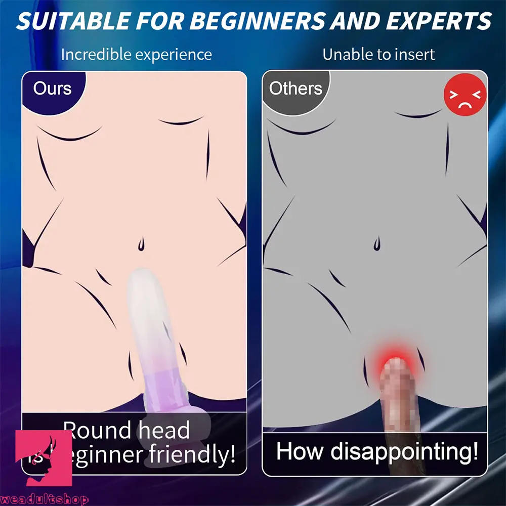 7.48in Fantasy Animal Silicone Dildo For Prostate Vaginal Training Dildo