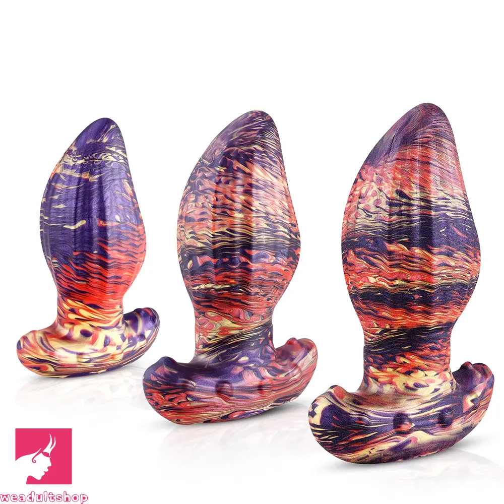 4.62in 5.7in 6.9in 7.67in 9.05in Wearable Silicone Soft Real Surface Dildo