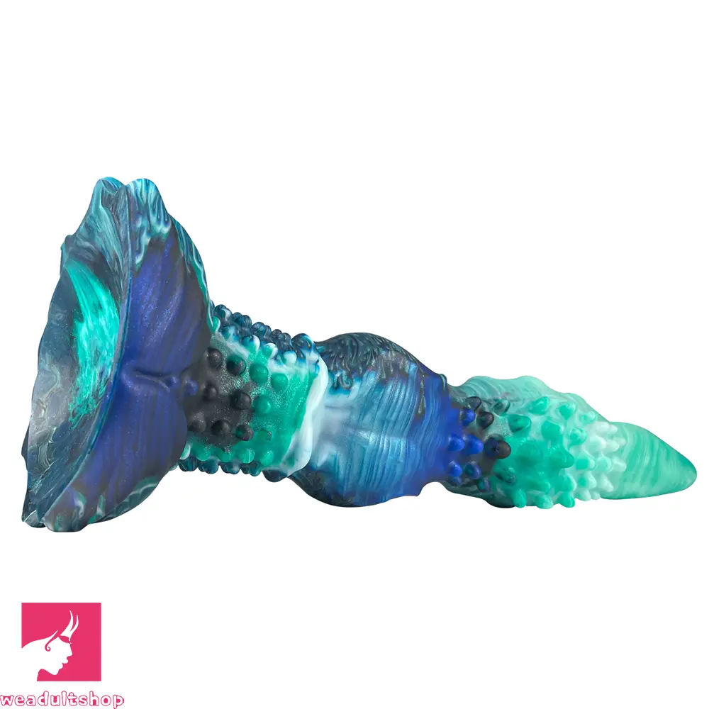 10.23in Monster Fantasy Silicone Spiked Dildo Soft Erotic Tool For Pleasure