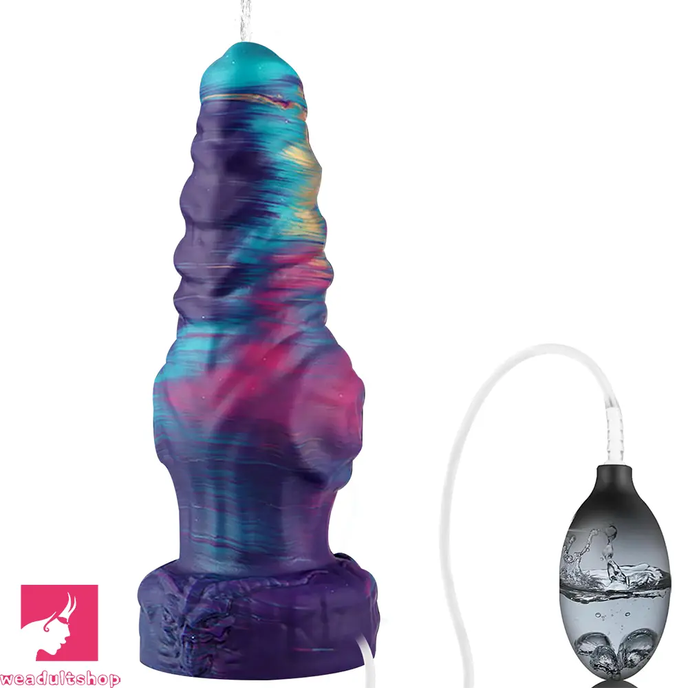 8.26in 10.62in 12.99in Monster Knotted Silicone Big Soft Cumming Dildo