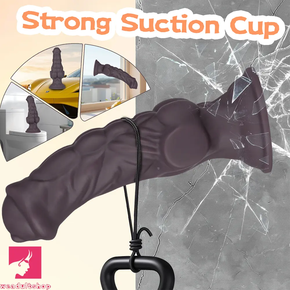 8.07in Muscle Fantasy Silicone Dildo Adult Entertainment Cock Love Dildo