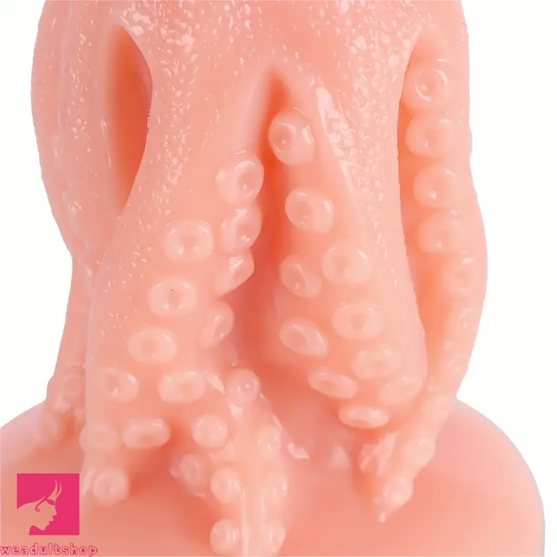 8.07in Skin Feel Octopus Anal Plug-Real Tentacle Dildo Granular Bump