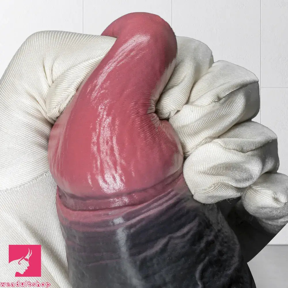 7.87in 10.03in 11.88in Dual Density Silicone Lifelike Big Dildo Love Dilator