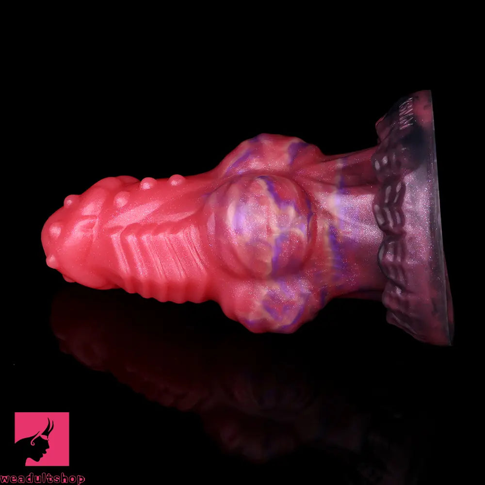 5.71in Fantasty Knot Spiked Silicone Dildo Soft Masturbator Simulate Sex