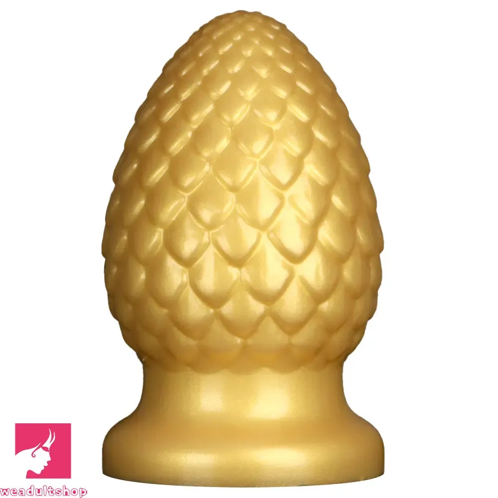 3.93in 5.9in Newbie Anal Cock Masturbator Silicone Soft Butt Plug Dildo