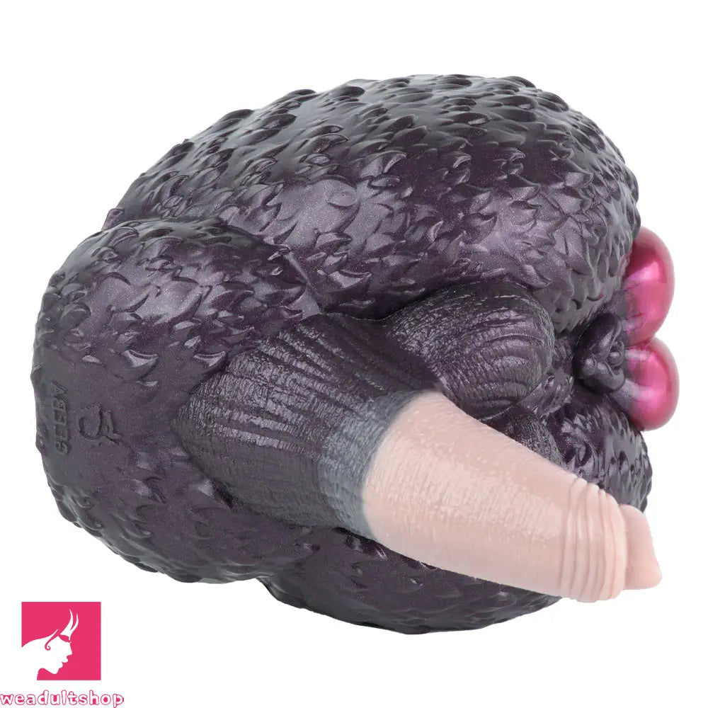 8.26in Dog Fantasy Silicone Dildo With Masturbator G-Spot Sensory Love