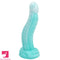 7.28in Luminous Tentacle Silicone Soft Dildo For Women Men Penis Fucking