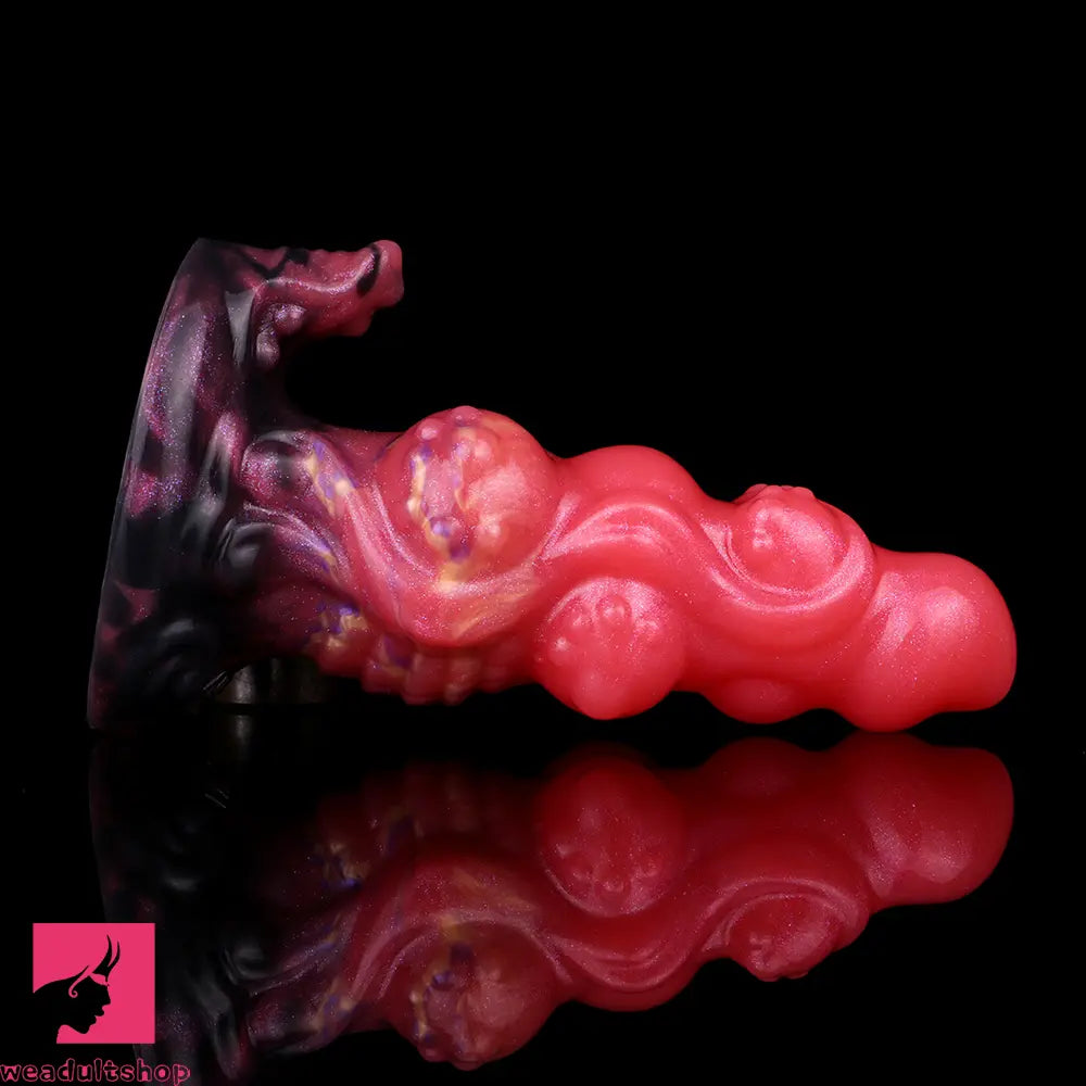 5.91in Fantasy Silicone Soft Odd Dildo Durable Construction Cock Sex